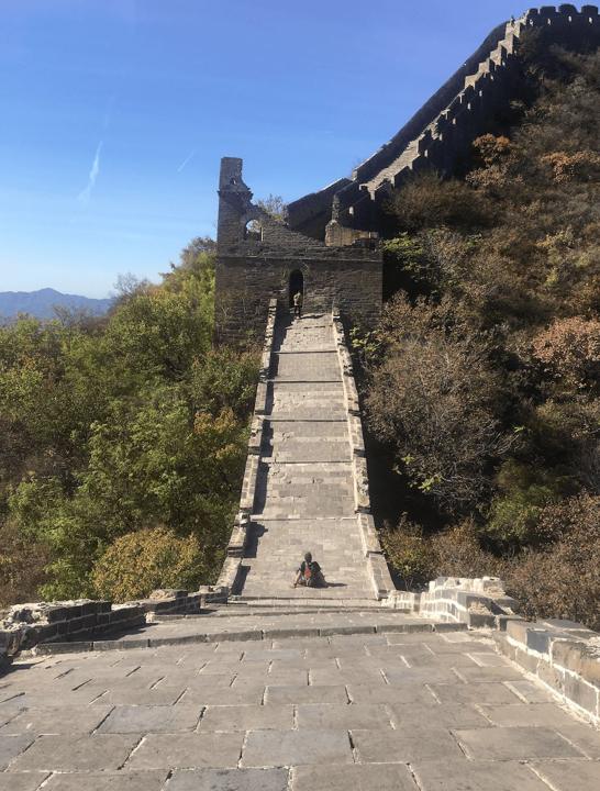 China trek, day four